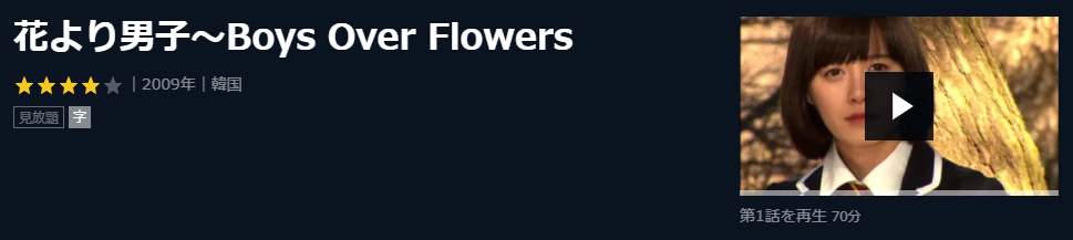 花より男子～Boys Over Flowers　韓国ドラマ